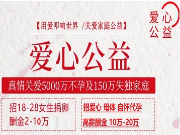 贵港捐卵助孕生子 爱心志愿者招募